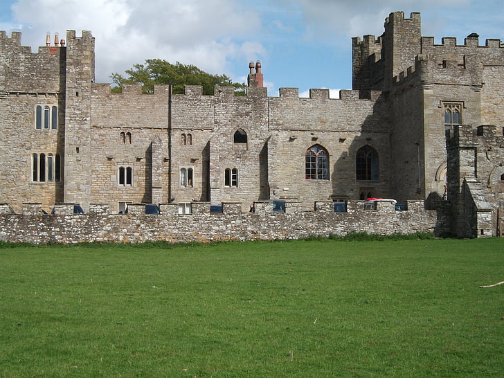 Zamek angielski, Zamek, Grand, budynek, punkt orientacyjny, starożytne, Angielski