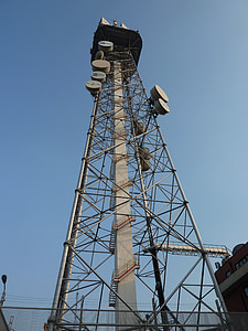 парабола, височина, решетка, кула