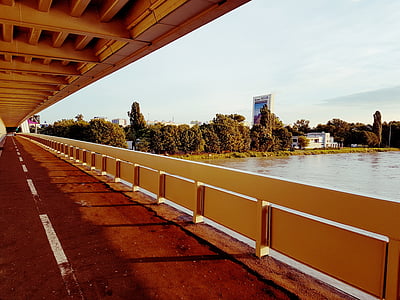 Bratysława, Most, rowerów pasa, Słowacja