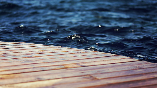 puente, agua clara, azul, claro, Río, agua, reflexión