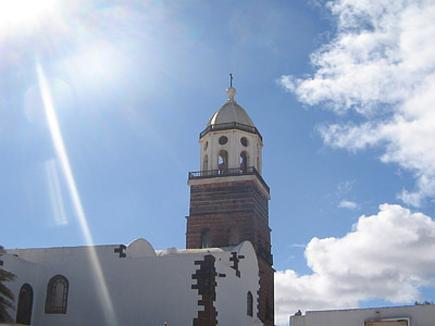 Spania, Lanzarote, kirke, steder av interesse, bygge