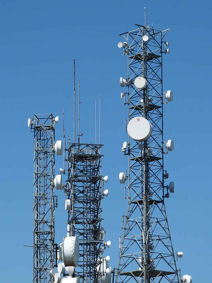 antenna, tower, mobile phone, telecommunications, send, mast, transmission tower