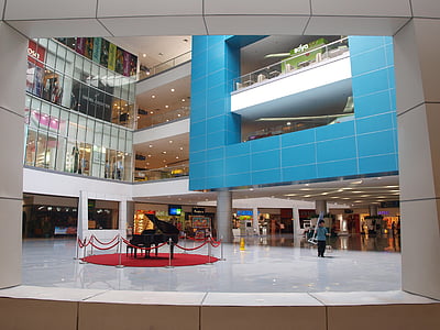 Mall, interior, Toko, eceran, Bisnis, Tampilan, komersial