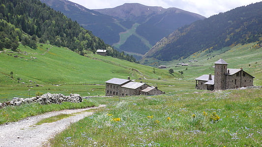 Andorra, Munţii, vacanta, Pyrénées, Midi-Pirinei, natura, peisaj