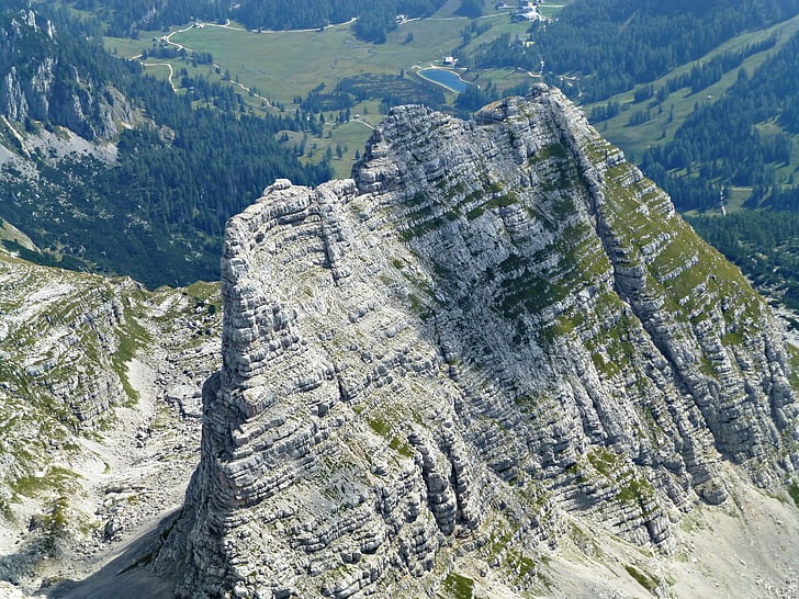 Panorama, Alpine, maastik, loodus, Vaade, Austria, mägi