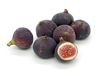 obr., Ficus carica, ovoce, čerstvé, zdravé, výživa, jedlé