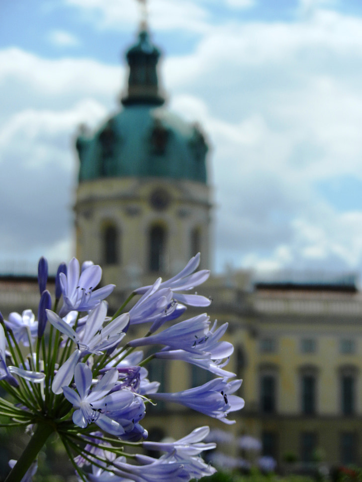 dvorac, palača, nebo, spomenik, Charlottenburg, turizam, Muzej