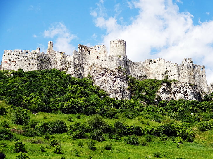 Kastil SPIS, Slovakia, UNESCO, Monumen, reruntuhan, Sejarah, dinding