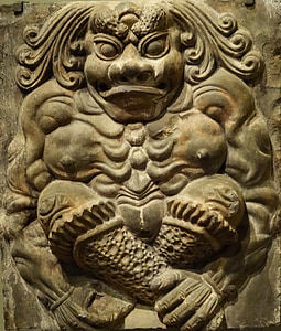 buddha, figure, stone figure, yoga, meditation, deity, center