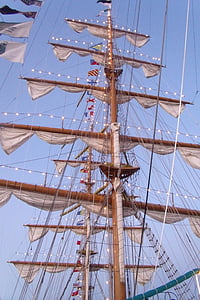 barco, mastros, nave, Mar Mediterrâneo