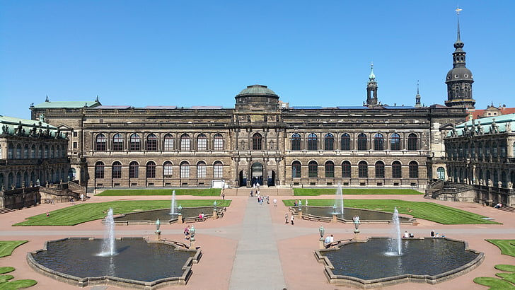 Zwinger, Dresden, Allemagne, Palais