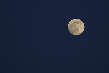 månen, fullmåne, Super professional, nattvisning, natt, Super måned, daeboreum