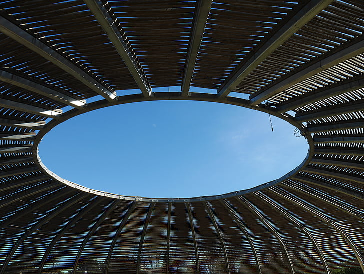 architettura, legno, cielo