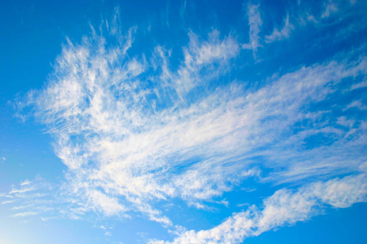 bầu trời, màu xanh, những đám mây, vũ công
