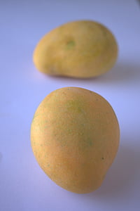 Alphonso mango, mango, ljubko, okusno, Alphonso, rumena, sadje