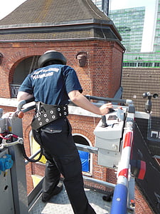 Technológia, oheň, gramofón rebrík, Hamburg, hasičský voz, vedúci rescue