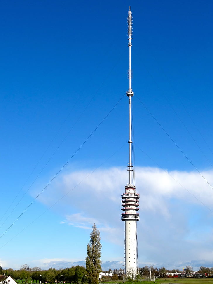 gerbrandytoren, televizijos bokštas, antenos, radijo, televizijos, technologijos, komunikacijos