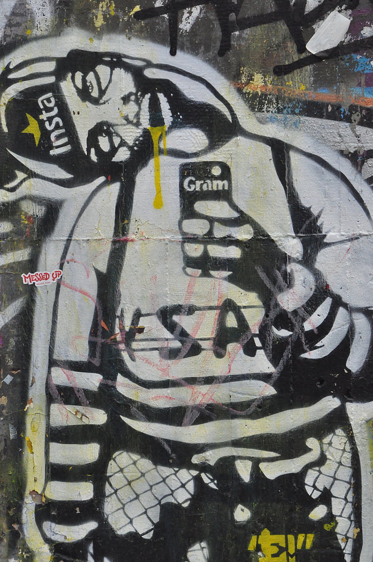 Berlín, art urbà, graffiti, façana, mural, esprai, gresca urbà