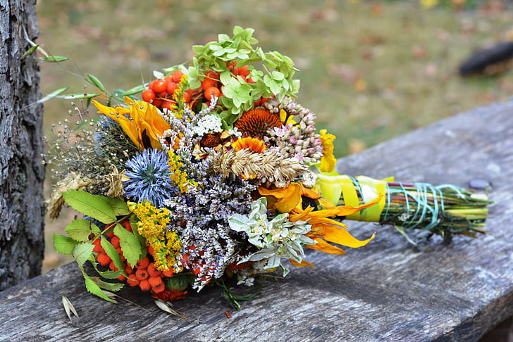 bouquet, Herb, fines herbes, fleurs sauvages de fleurs, usine de champ, Hallow Notre Dame zielna, fleur