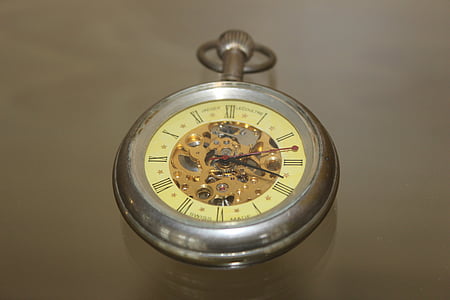 clock, old, antique, time, watch, pocket Watch, old-fashioned