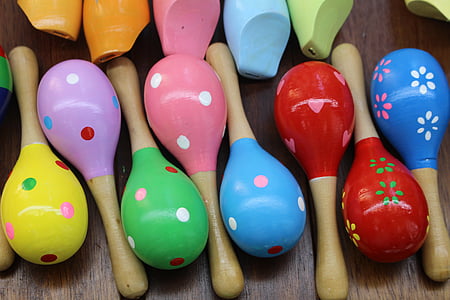 toys, colorful, rattle, colored, color, music, multi colored