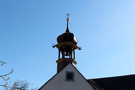 kapela, cerkev, stolp, čebula kupolo, zvonec, Altstätten, St gallen