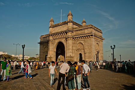 Gateway of india, Bombaj, Brama, Architektura, Pomnik, Indie, bramy