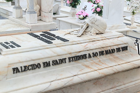 Portugalska, Évora, pokopališče, pokopališče, RIP, okraski, grob