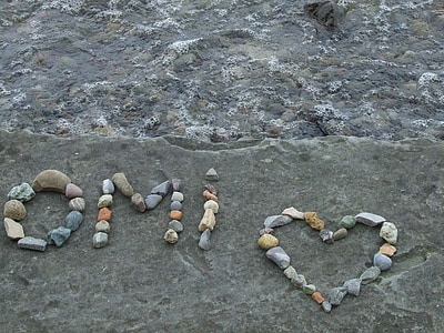Steinen, Nachricht, Text, Herz, Liebe, Danke, steinerne Herz