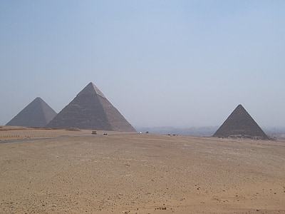 pyramiderne, Cairo, Egypten, Cheops, grav, faraoniske, Pharaohs