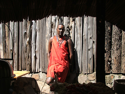 Masai, krigare, Afrika, Kenya, kultur, Tribe, svart