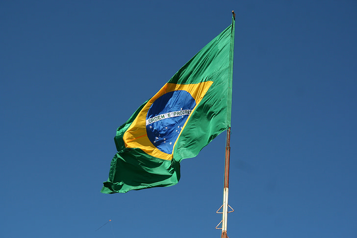 Bandera, Brasil, Bandera de Brasil, casa, independència, dia treball, dia de la independència