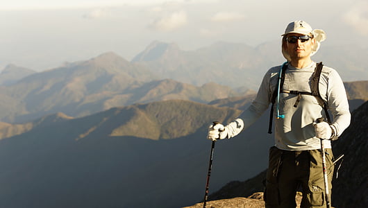 Pico da bandeira, jejak, Trekking