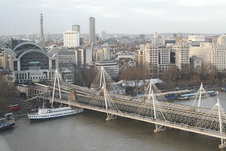 Lontoo, Thames, City, Englanti, River, Maamerkki, Bridge