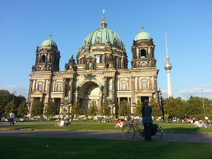 Berlīne, katedrālē, baznīca, tūrisms, arhitektūra, būvniecība, Vācija