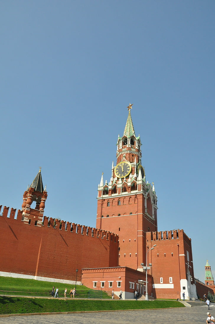 Moscou, Kremlin, horloge