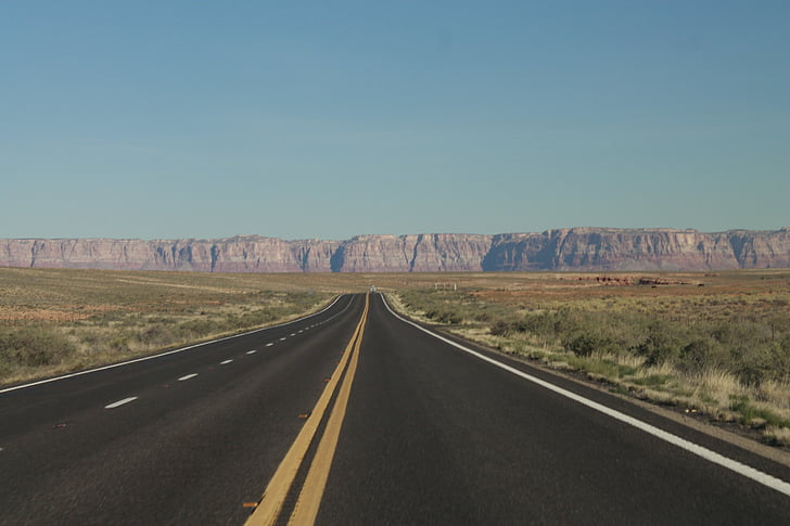 Grand canyon, estrada, Arizona, Canyon, natureza, Grand, paisagem