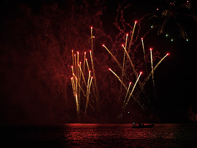 fyrverkerier, Valetta, Malta, Fireworks festival