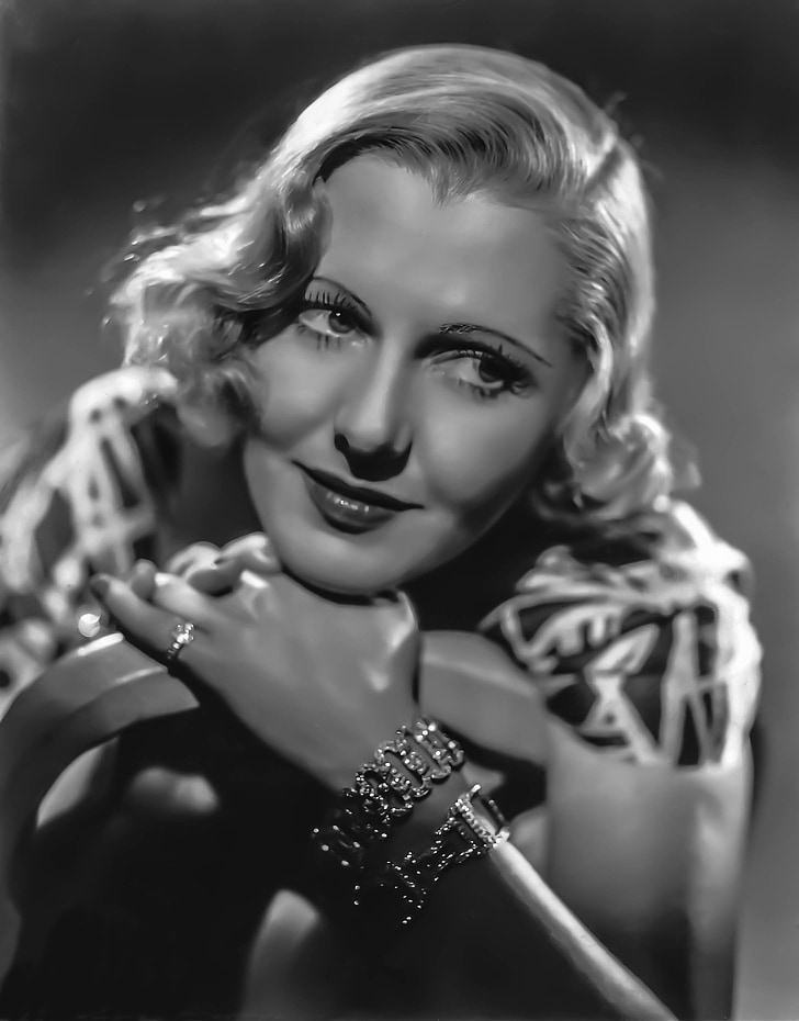 Jean arthur, donna, Ritratto, Hollywood, attrice