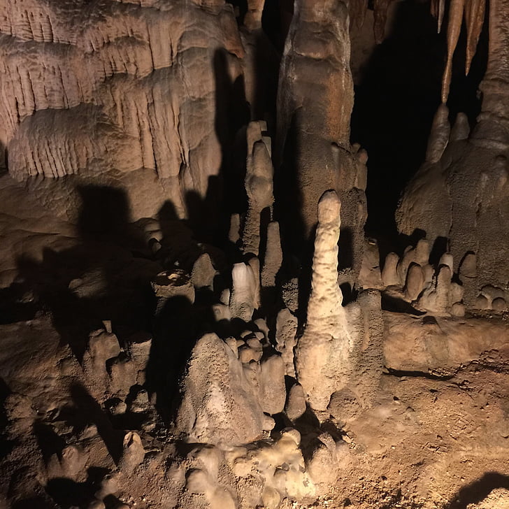 špilja, fosilnih, Underground, Prapovijesne, stijena, formacija, stalaktit