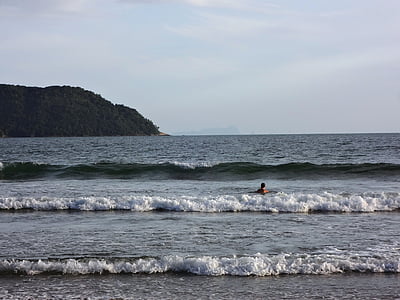 ones, platja, vacances, l'estiu, Mar, mar de Beira, tranquil
