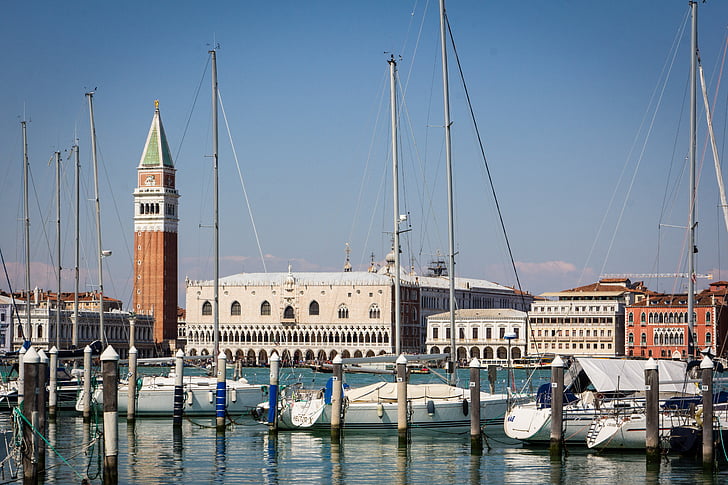 Venecija, Italija, Europoje, vandens, kanalas, turizmo, Italų
