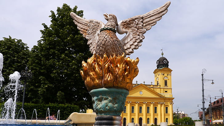 Fönix, símbolo, Debrecen hungary