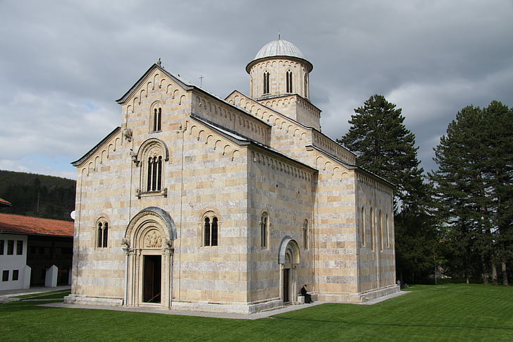 klášter, Kosovo, kaple, kostel, náboženství, náboženské, opatství