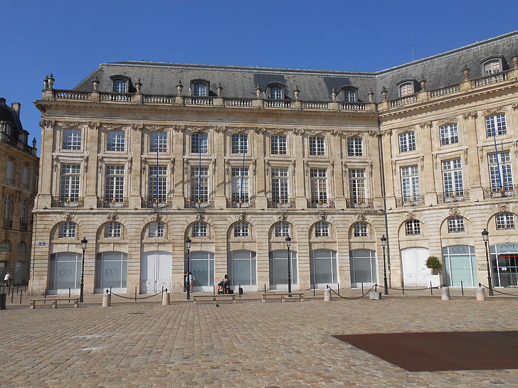 Bordeaux, Place de la bourse, Francia