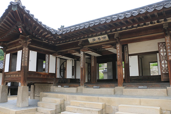 Republiken korea, Changdeokgung, nakseonjae, palats