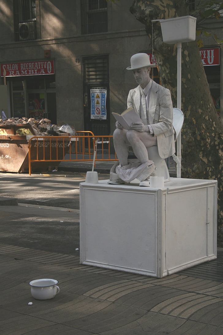 Barcelona, na ulici, život