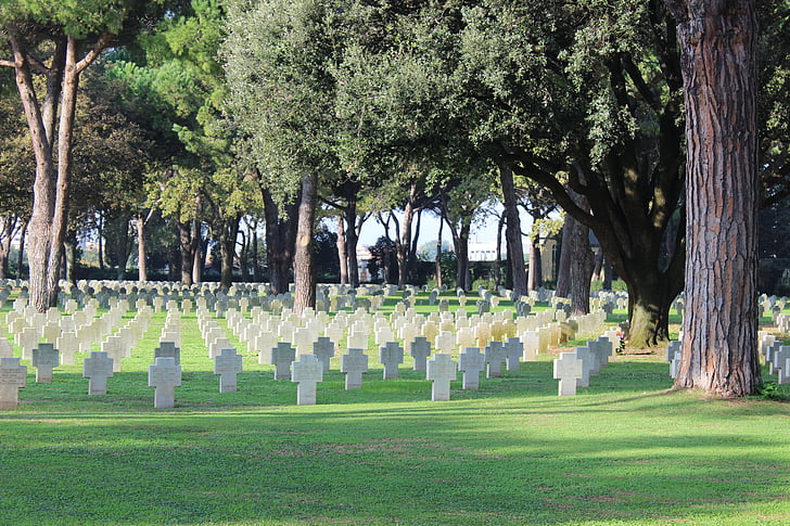 гробище, войници, война, Паметник, памет, Паметник, Втората световна война