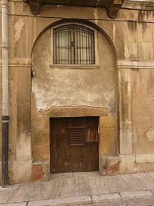 usa, lemn, din lemn, decorative, intrarea, uşă, Spania