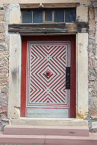ドア, 古い, 木材, 家の入口, 古いドア, 絵画, 閉鎖